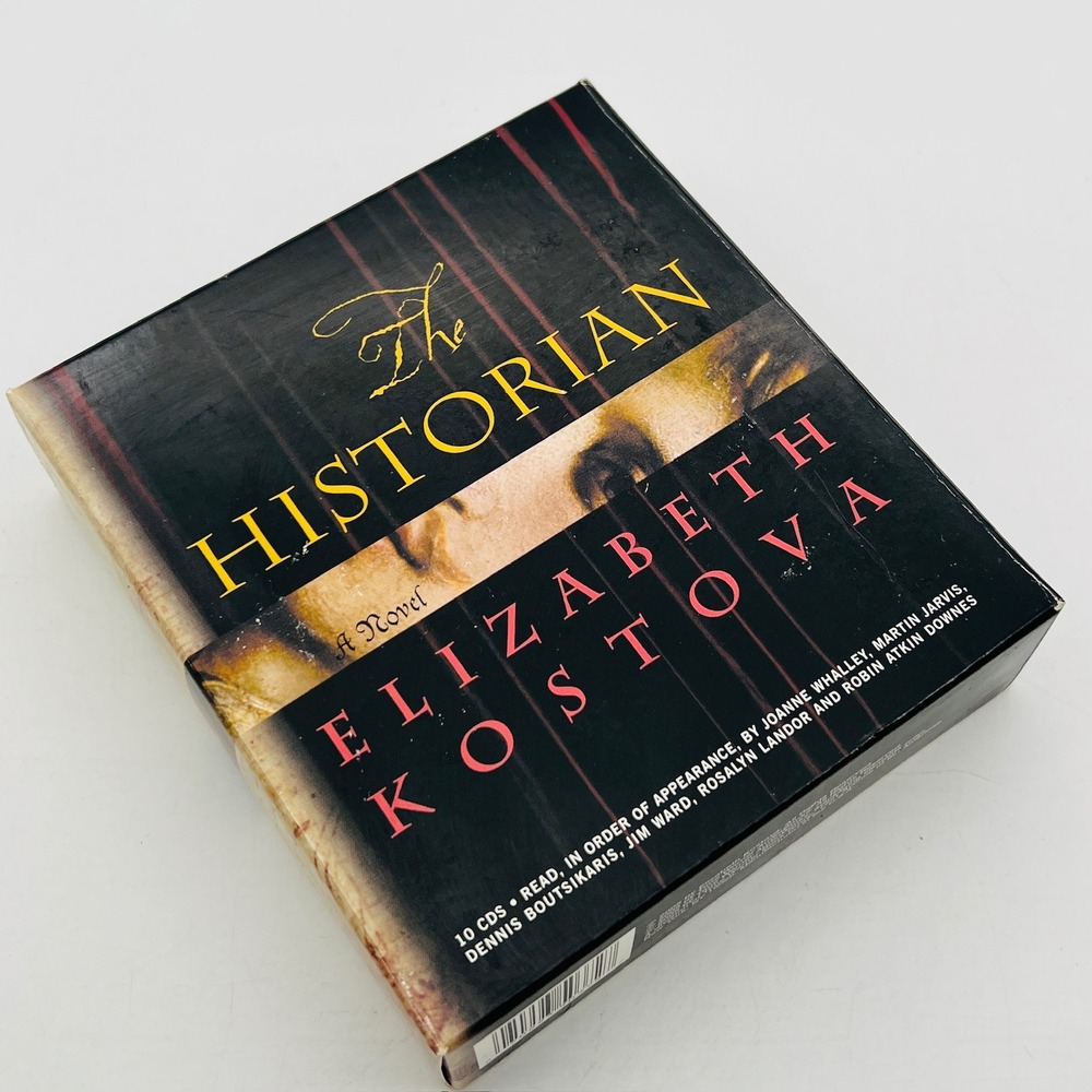 The Historian Elizabeth Kostova Audiobook 10 CD‎ Set Historical Fiction Dracula